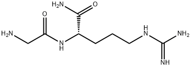 L-Argininamide, glycyl- Structure