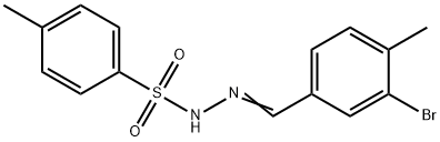N'-(3-bromo-4-methylbenzylidene)-4-methylbenzenesulfonohydrazide Structure