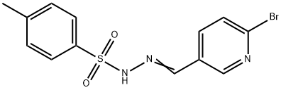 (E)-N'-((6-bromopyridin-3-yl)methylene)-4-methylbenzenesulfonohydrazide Structure