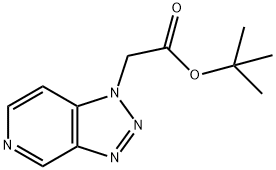 tert-butyl 2-(1H-[1,2,3]triazolo[4,5-c]pyridin-1-yl)acetate Structure