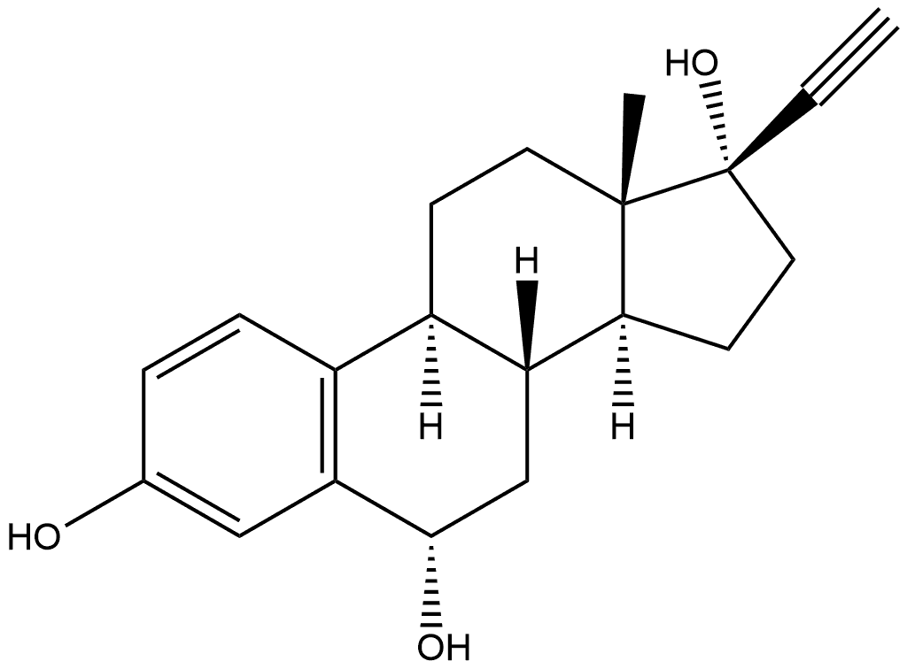 Ethynylestradiol Impurity 2 Structure