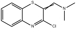 Methanamine, 1-(3-chloro-2H-1,4-benzothiazin-2-ylidene)-N,N-dimethyl- 구조식 이미지