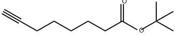 7-Octynoic acid, 1,1-dimethylethyl ester Structure