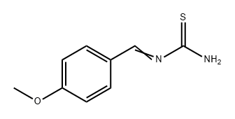 Thiourea, N-[(4-methoxyphenyl)methylene]- 구조식 이미지