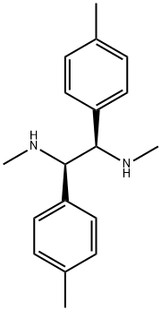 1,2-Ethanediamine, N1,N2-dimethyl-1,2-bis(4-methylphenyl)-, (1R,2R)- 구조식 이미지