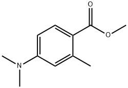 Benzoic acid, 4-(dimethylamino)-2-methyl-, methyl ester Structure