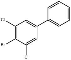 4-Bromo-3,5-dichloro-1,1'-biphenyl 구조식 이미지