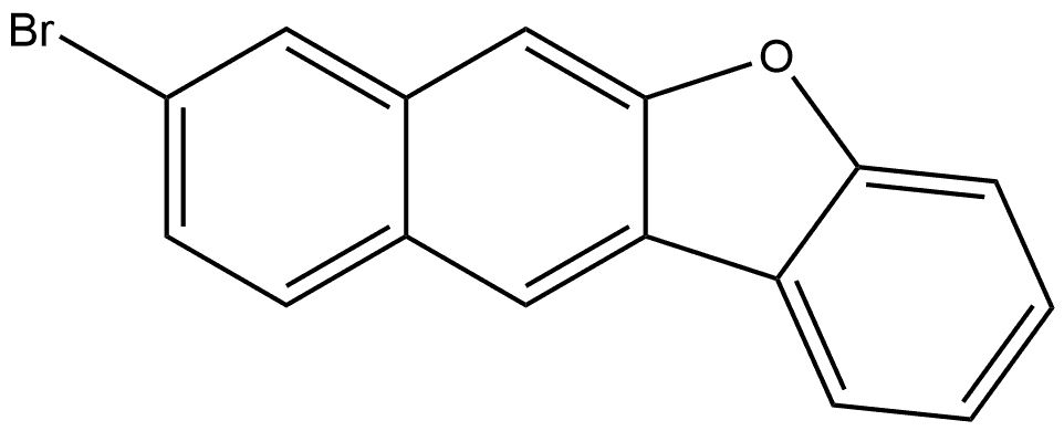 8-Bromobenzo[b]naphtho[2,3-d]furan Structure