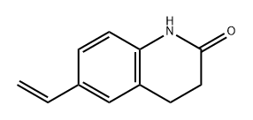 2(1H)-Quinolinone, 6-ethenyl-3,4-dihydro- Structure