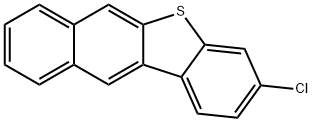 Benzo[b]naphtho[2,3-d]thiophene, 3-chloro- Structure