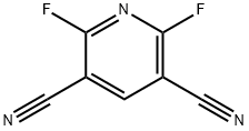 2,6-difluoropyridine-3,5-dicarbonitrile Structure