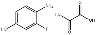 Phenol, 4-amino-3-fluoro-, ethanedioate (1:1) Structure