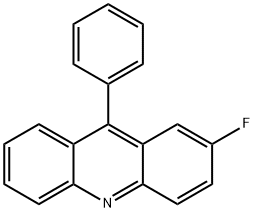 Acridine, 2-fluoro-9-phenyl- 구조식 이미지