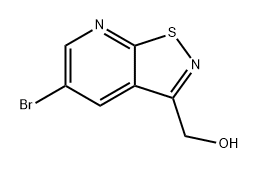 Isothiazolo[5,4-b]pyridine-3-methanol, 5-bromo- Structure