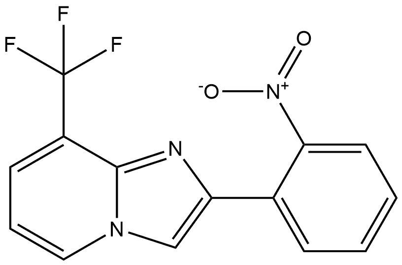 2-(2-Nitrophenyl)-8-(trifluoromethyl)imidazo[1,2-a]pyridine Structure