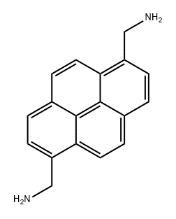 1,6-Pyrenedimethanamine Structure