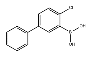 Boronic acid, B-(4-chloro[1,1'-biphenyl]-3-yl)- Structure