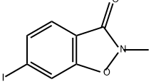 1,2-Benzisoxazol-3(2H)-one, 6-iodo-2-methyl- 구조식 이미지