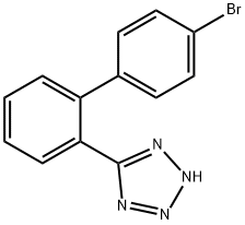 2H-Tetrazole, 5-(4'-bromo[1,1'-biphenyl]-2-yl)- Structure