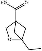 2-Oxabicyclo[2.1.1]hexane-4-carboxylic acid, 1-ethyl- 구조식 이미지