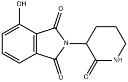 1H-Isoindole-1,3(2H)-dione, 4-hydroxy-2-(2-oxo-3-piperidinyl)- 구조식 이미지