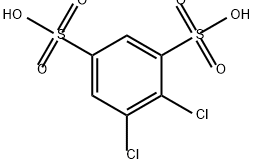 1,3-Benzenedisulfonic acid, 4,5-dichloro- Structure