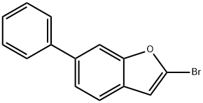 Benzofuran, 2-bromo-6-phenyl- Structure