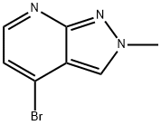 2H-Pyrazolo[3,4-b]pyridine, 4-bromo-2-methyl- Structure