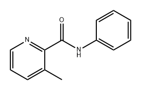 2-Pyridinecarboxamide, 3-methyl-N-phenyl- Structure