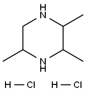 Piperazine, 2,3,5-trimethyl-, hydrochloride (1:2) Structure