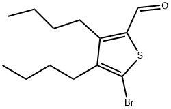 2-Thiophenecarboxaldehyde, 5-bromo-3,4-dibutyl- Structure