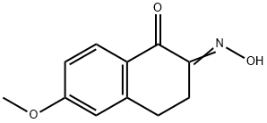 2-(Hydroxyimino)-6-methoxy-3,4-dihydronaphthalen-1(2H)-one Structure