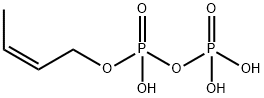 2-Buten-1-ol, trihydrogen pyrophosphate, (Z)- (8CI) Structure