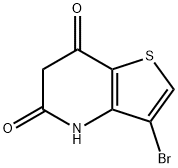 Thieno[3,2-b]pyridine-5,7(4H,6H)-dione, 3-bromo- 구조식 이미지