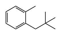 Benzene, 1-(2,2-dimethylpropyl)-2-methyl- Structure