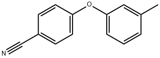 Benzonitrile, 4-(3-methylphenoxy)- 구조식 이미지