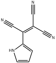 1,1,2-Ethenetricarbonitrile, 2-(1H-pyrrol-2-yl)- Structure