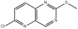 6-chloro-2-(methylthio)pyrido[3,2-d]pyrimidine Structure