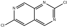 Pyrido[3,4-d]pyrimidine, 2,6-dichloro- Structure