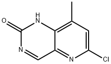 Pyrido[3,2-d]pyrimidin-2(1H)-one, 6-chloro-8-methyl- Structure