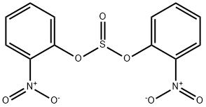 Sulfurous acid, bis(2-nitrophenyl) ester 구조식 이미지