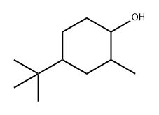 Cyclohexanol, 4-(1,1-dimethylethyl)-2-methyl- Structure