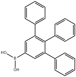 3,4,5-triphenylphenylboronic acid Structure