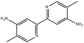 [2,2'-Bipyridine]-4,4'-diamine, 5,5'-dimethyl- 구조식 이미지
