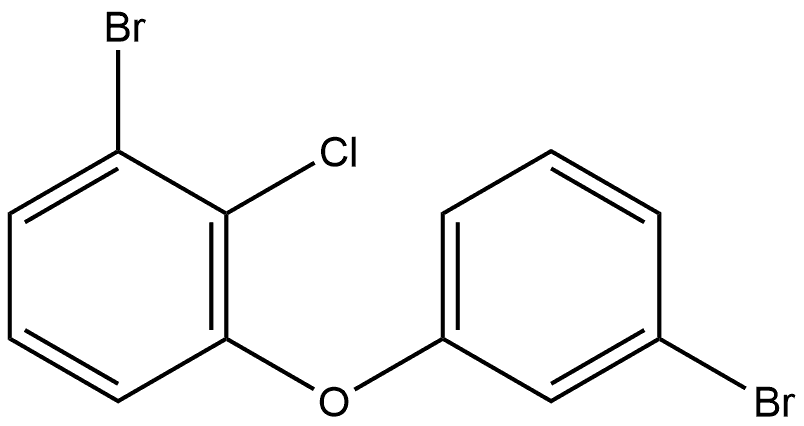 1-Bromo-3-(3-bromophenoxy)-2-chlorobenzene Structure