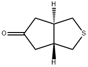 (3aR,6aR)-Tetrahydro-1H-cyclopenta[c]thiophen-5(3H)-one 구조식 이미지