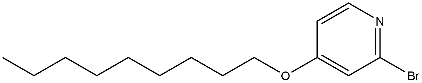 2-Bromo-4-(nonyloxy)pyridine Structure