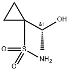 Cyclopropanesulfonamide, 1-[(1R)-1-hydroxyethyl]- Structure