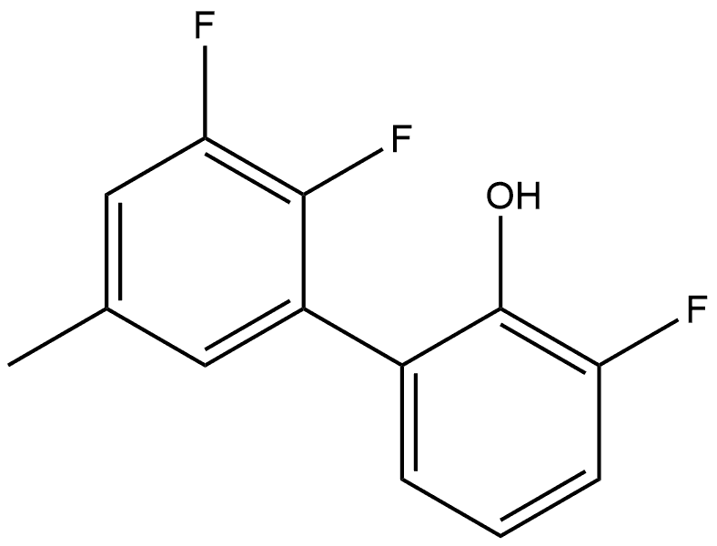 2',3,3'-Trifluoro-5'-methyl[1,1'-biphenyl]-2-ol Structure