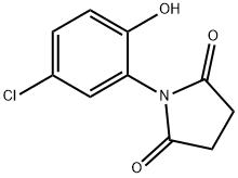 1-(5-chloro-2-hydroxyphenyl)pyrrolidine-2,5-dione 구조식 이미지